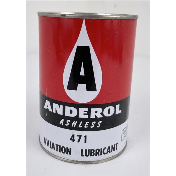 Anderol Ashless Aviation Lubricant Oil Can