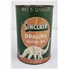 Image 1 : Sinclair White Dinosaur Opaline Oil Can