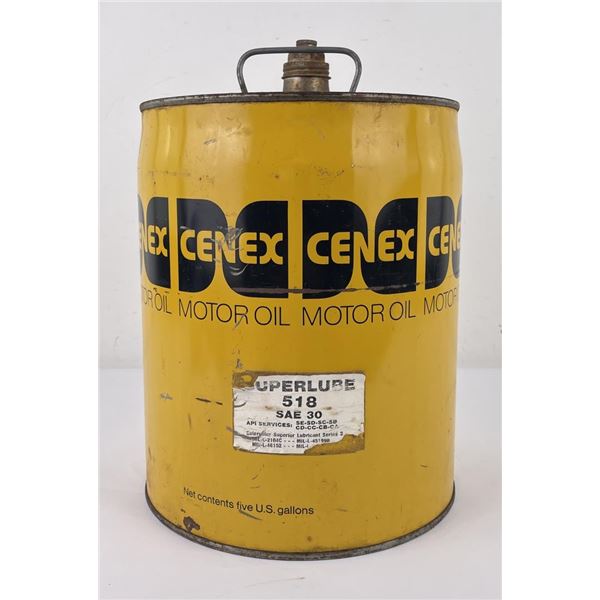 Cenex Superlube Motor Oil Can