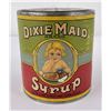 Image 1 : Dixie Maid Syrup Tin Can Cairo Georgia