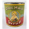 Image 3 : Dixie Maid Syrup Tin Can Cairo Georgia