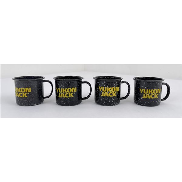 Yukon Jack Enamelware Mini Whiskey Mugs