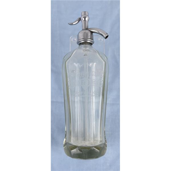 Fenton & Day Halifax Canada Seltzer Water Bottle