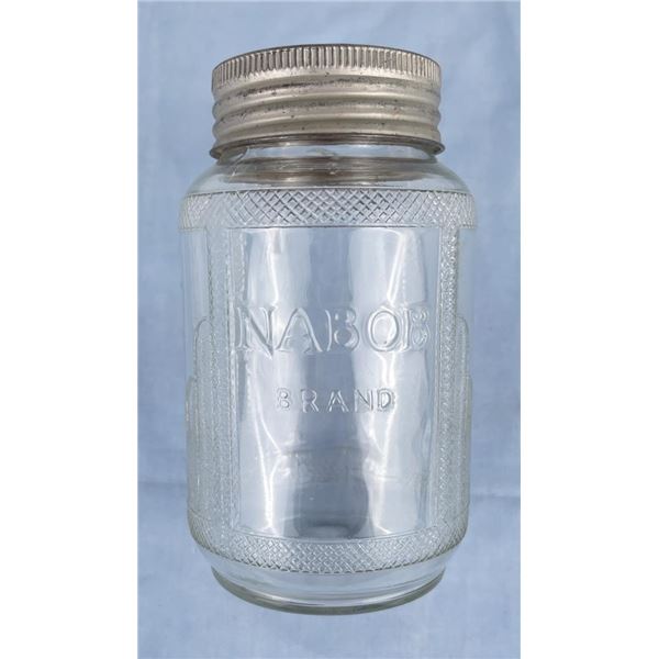 Nabob Brand Glass Coffee Jar