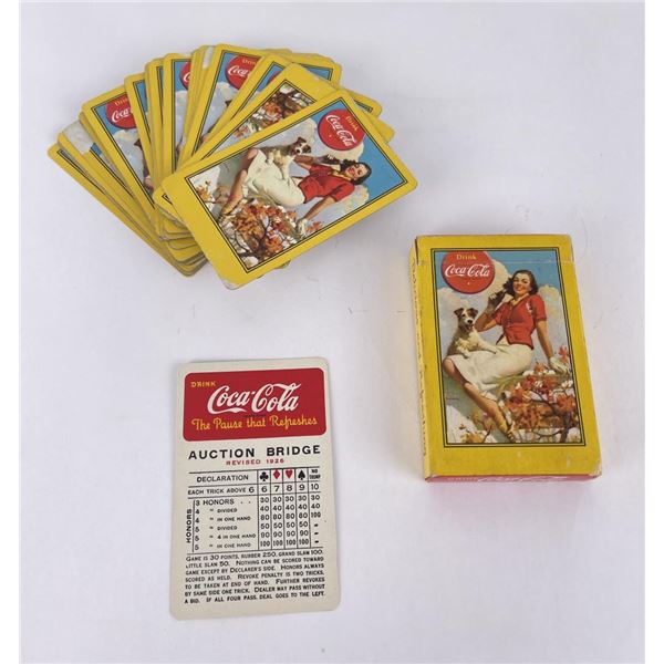 Coca Cola Playing Card Deck 1943