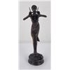 Henri Studio Fairy Playing Flute Bronze