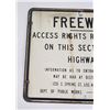 Image 2 : Los Angeles California Porcelain Freeway Sign