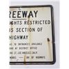 Image 3 : Los Angeles California Porcelain Freeway Sign