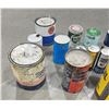 Image 10 : Collection of Oil Cans Pennzoil Mobil