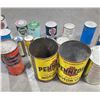 Image 11 : Collection of Oil Cans Pennzoil Mobil