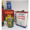 Image 8 : Collection of Farmers Union Co-Op Oil Cans