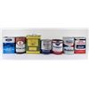 Image 1 : Collection of Oil Cans Esso Ford Atlas Mobil