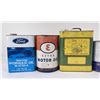 Image 2 : Collection of Oil Cans Esso Ford Atlas Mobil