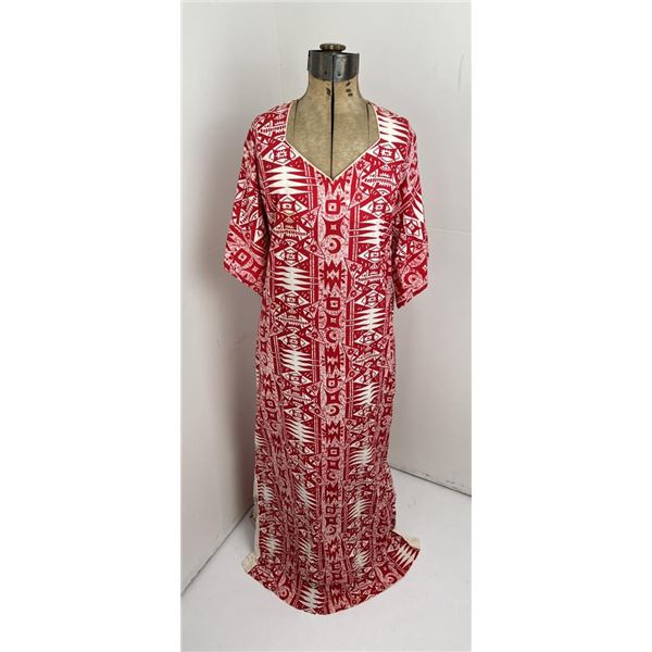 Mid Century Dress Linns Hawaiian Sportswear