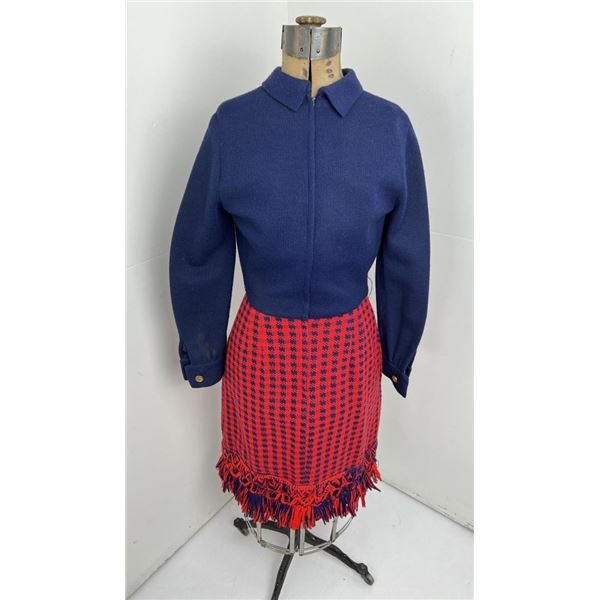 Mid Century Dress Anjac Fashions California