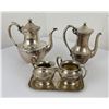 Wilcox International Silver Plate Tea Set