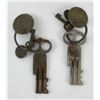 Image 2 : Antique Montana State Prison Cell Keys