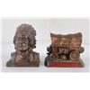 Pair of Montana Cowboy Indian Still Banks