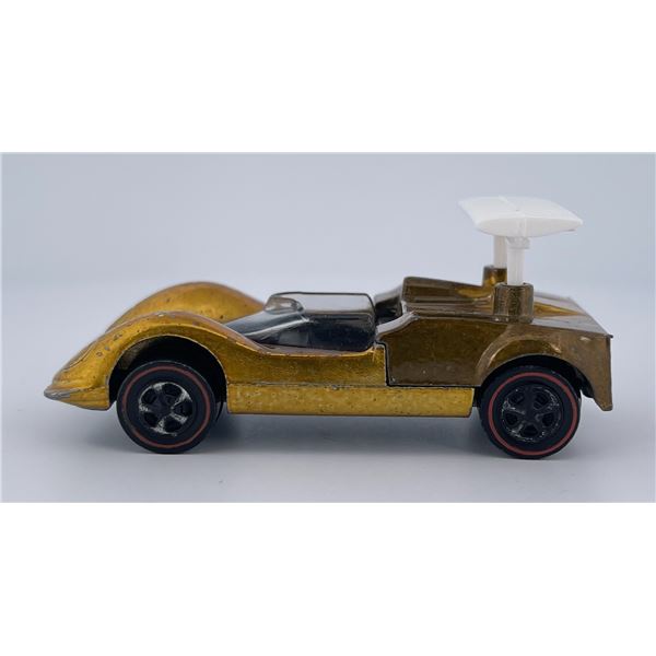 Hot Wheels Redline 1968 Chaparral 2G Gold