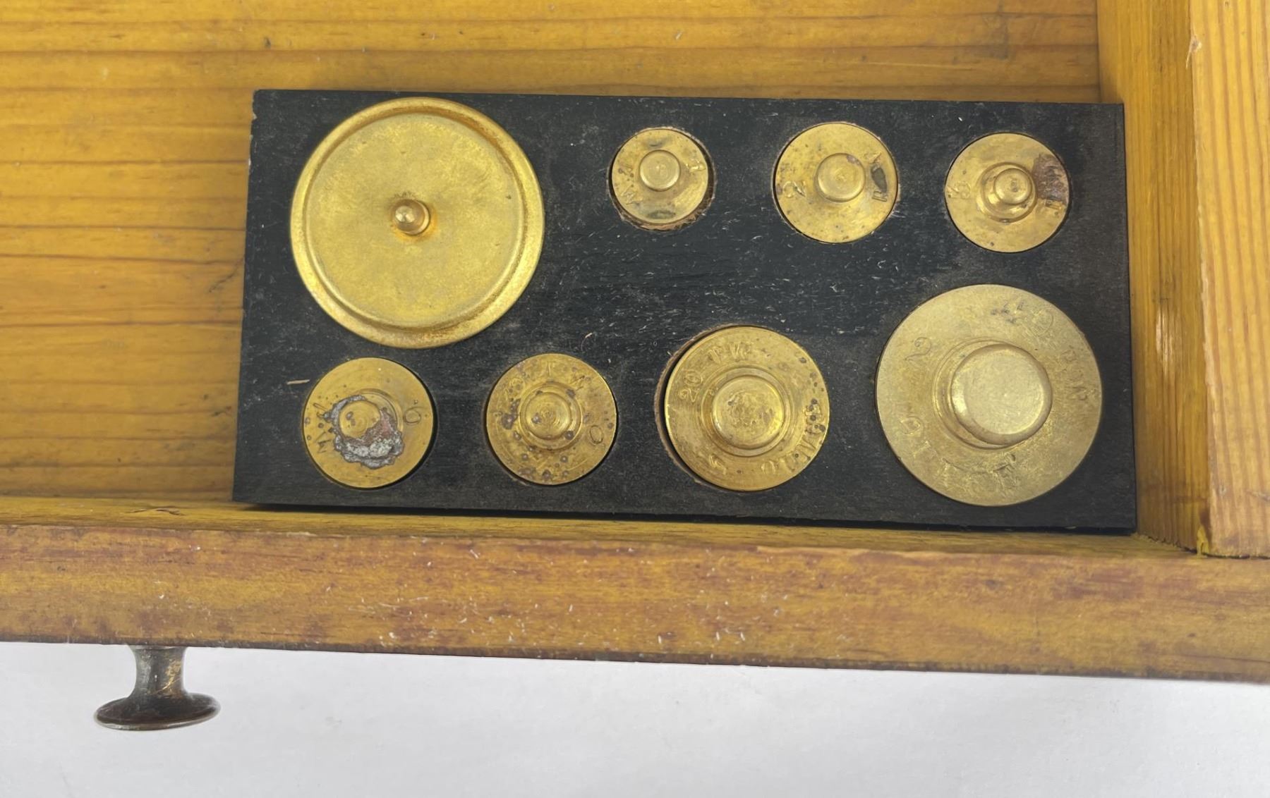 Antique Collapsible Gold Assayers Scale