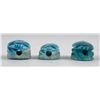 Image 2 : Collection of Antique Egyptian Faience Scarabs
