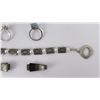 Image 8 : Collection of Sterling Silver Jewelry