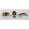 Image 2 : Collection of 10k Gold Earrings