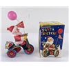 Image 2 : Tin Litho Santa Tricycle Toy