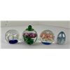 Image 2 : Collection of Art Glass Paperweights