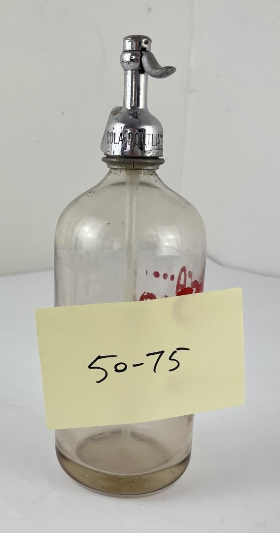 Coca Cola Seltzer Bottle Billings Montana