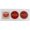 1950s French Canadian German Coca Cola Coasters