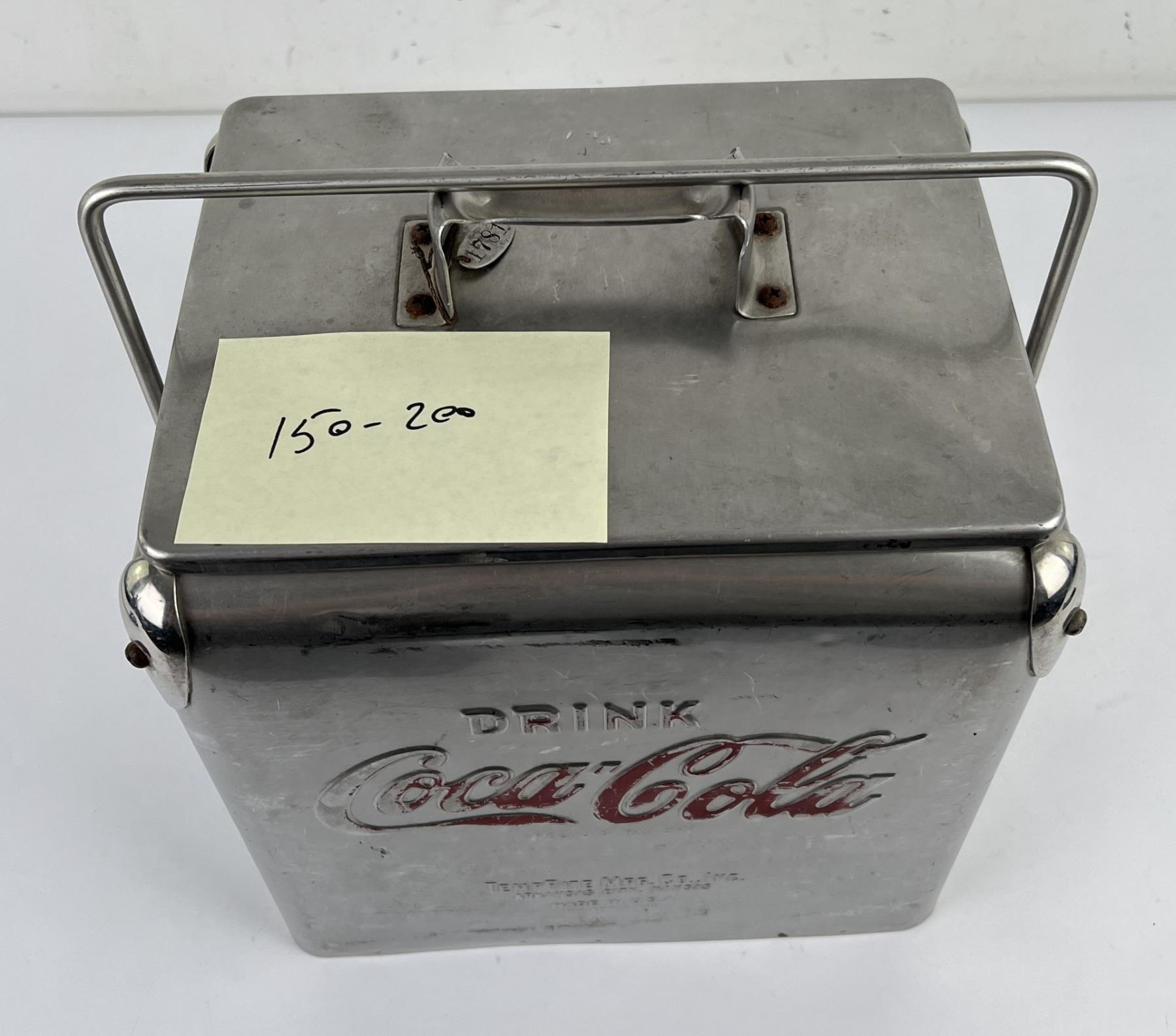 TempRite Stainless Steel Coca Cola Cooler