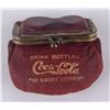 Image 1 : 1910 Coca Cola Change Purse Coin Wallet