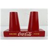 Image 1 : Coca Cola Fountain Service Wood Cup Stand