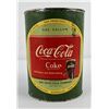 Image 1 : Coca Cola One Gallon Syrup Tin Can Container