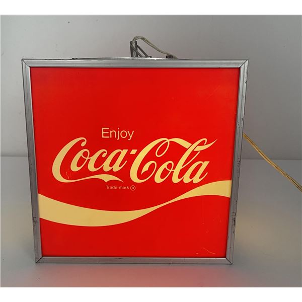 Essex Coca Cola Rotating Cashiers Light