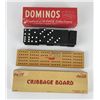 Image 1 : Coca Cola Dominos and Cribbage Board