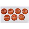 Image 1 : 1940s French Canadian English Coca Cola Coasters