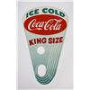Image 1 : Ice Cold Coca Cola Bottle Topper Sign