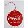 Image 1 : Drink Coca Cola Fan Pull Sign of Good Taste
