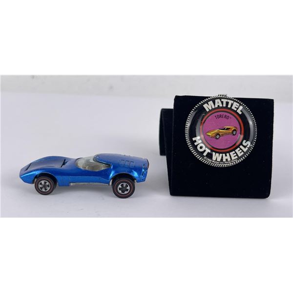 Hot Wheels Redline 1969 Torero Blue