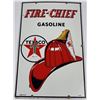 Image 1 : 1951 Texaco Fire Chief Gasoline Porcelain Sign
