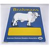 Image 1 : ABBA Brahmans Bulls Porcelain Sign 1961