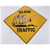 Image 3 : Desert Tortoise Slow Traffic Crossing Sign