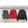 Image 1 : Harley Davidson Motorcycle Vest and Jacket