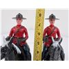Image 13 : Pair of Plastic RCMP Mountie Toys