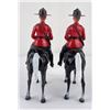 Image 4 : Pair of Plastic RCMP Mountie Toys