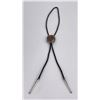 Image 3 : Navajo Sterling Silver Moss Agate Bolo Tie