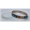 Image 1 : Sterling Silver Turquoise Bracelet