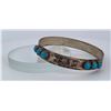 Image 2 : Sterling Silver Turquoise Bracelet